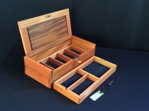 Custom Made Small Wood Jewelry Box