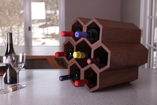 Custom Made Honeycomb (Wine Rack)