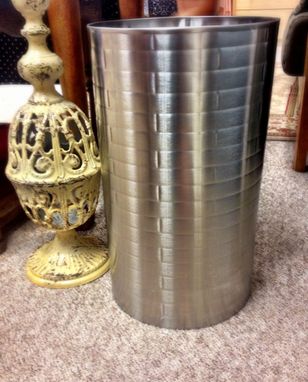 Custom Made Stainless Steel Trash Can