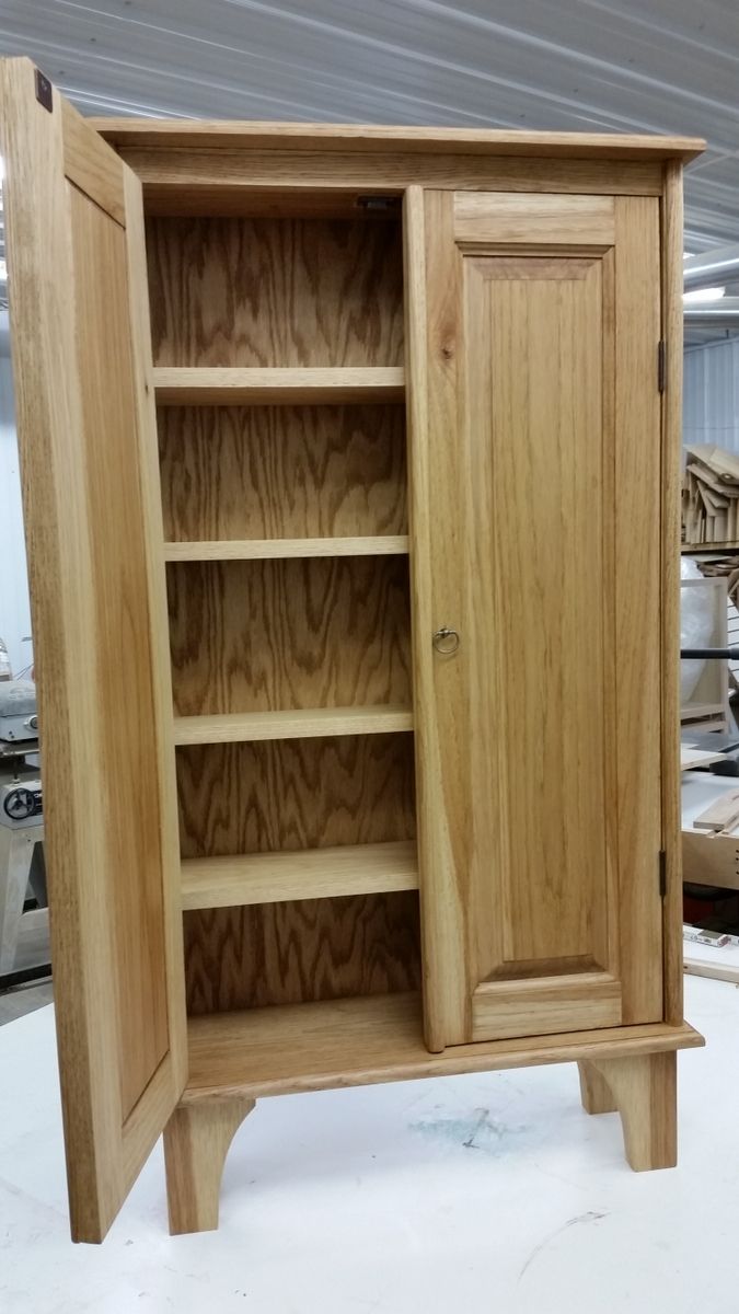 Handmade Hickory Cupboards by Windy Woods Woodworking and Turning
