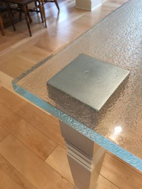 Custom Made Thick Glass Countertop Slabs And Tabletops