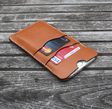 Custom Made Garny - №24 - Iphone 6 Leather Case - Whiskey Color