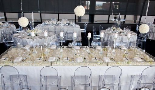 Custom Made Lucite / Acrylic Table Toppers - Cover.  Protect Your Table Decorations While Eating!!