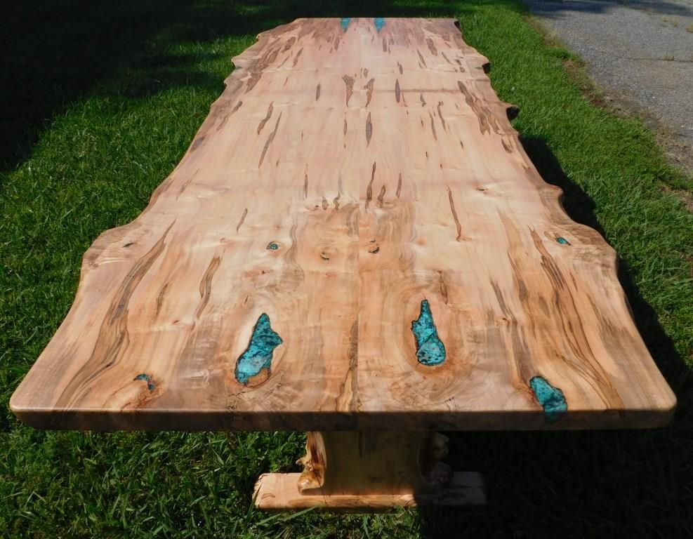 Custom Made Extra-Long Ambrosia Maple Dining Table by ...