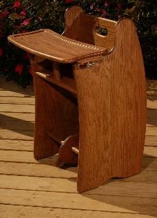 Hand Made 3n1 Multi Use Highchair By Yellow Dog Woodworking Llc