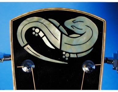 Custom Made "Art Gecko" Archtop Guitar