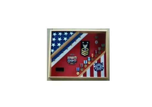 Custom Made Coast Guard Gifts, Uscg Shadow Box