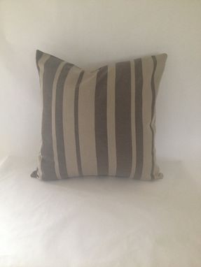 Custom Made Pygmy Stripe / Flannel Pillow Cover