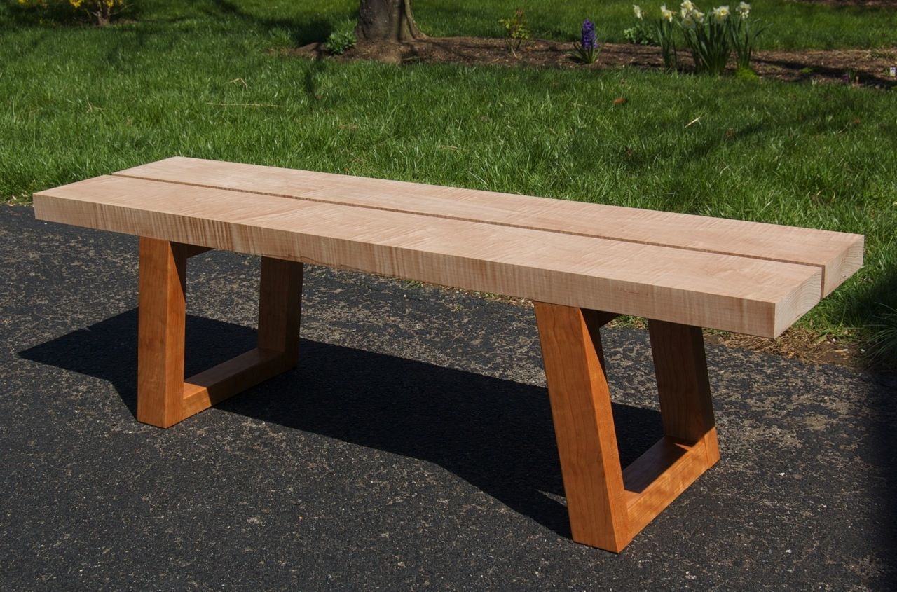 Hand Crafted Coffee Table Bench by Joseph Murphy Furniture Maker ...