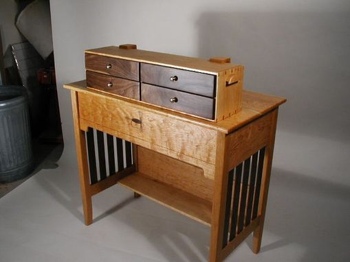 Custom Made Fly Tying Desk By Shinn Custom Woodworks Custommade Com