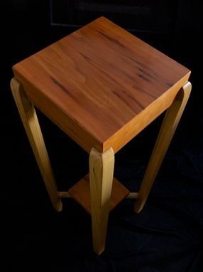 Custom Made Display Table In Cherry And Ash