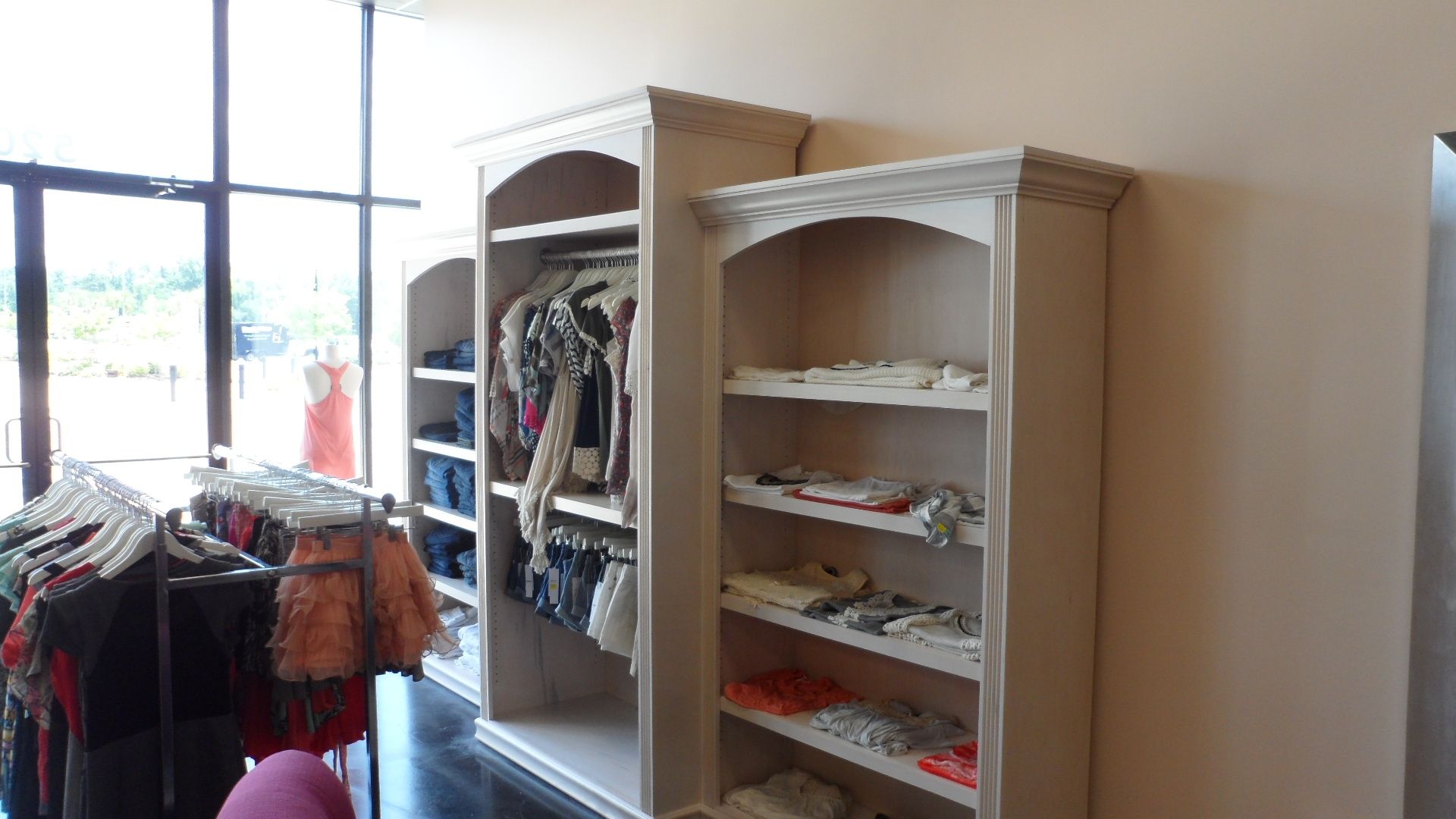 Custom Made Clothing Boutique Display Case Custom Made Clothing Boutique Display Case