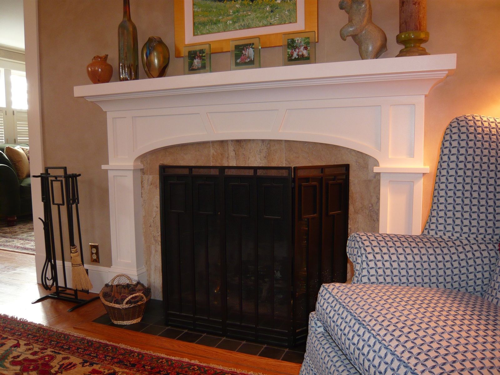 Custom Craftsman Fireplace Surround By Homecoming Woodworks