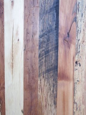 Custom Made French Country Reclaimed Wood Handmade Headboard