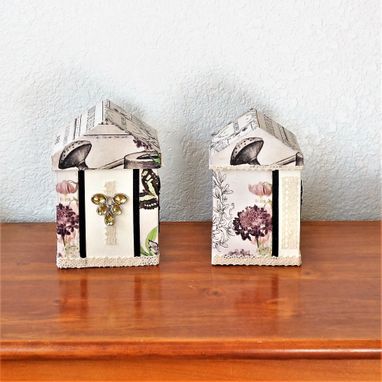 Custom Made Vintage Theme Honey Bee Decorative Tea Boxes Storage Boxes Set 2