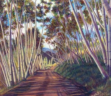 Custom Made Last Dollar Aspen, Telluride (Colorado Landscape) Painting - Fine Art Print On Paper (16