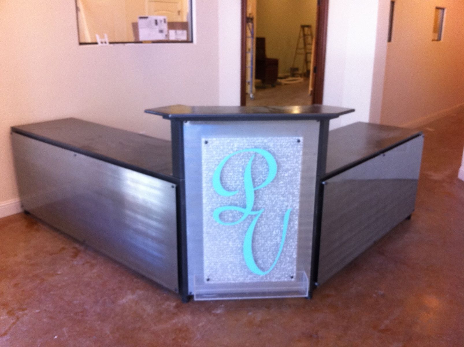 Custom Made Reception Desks / Front Office Desks // (Min. Shipping 450