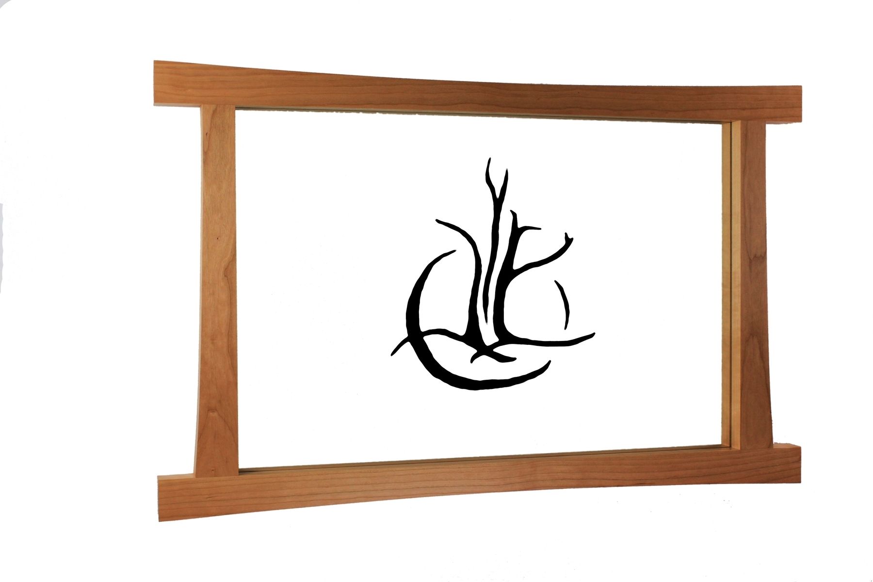 Custom Modern Large Wall Mirror / Picture Frame by Bolanos Woodworks
