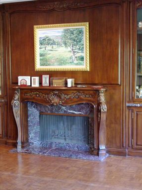 Custom Made M-630 Custom Fireplace Mantel