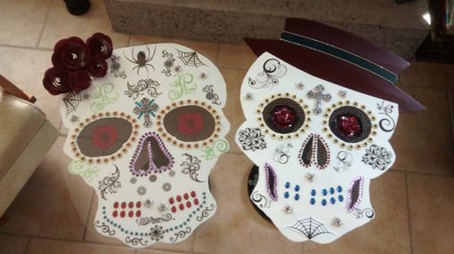 Custom Made Day Of The Dead Tables Each Table Sold Separate