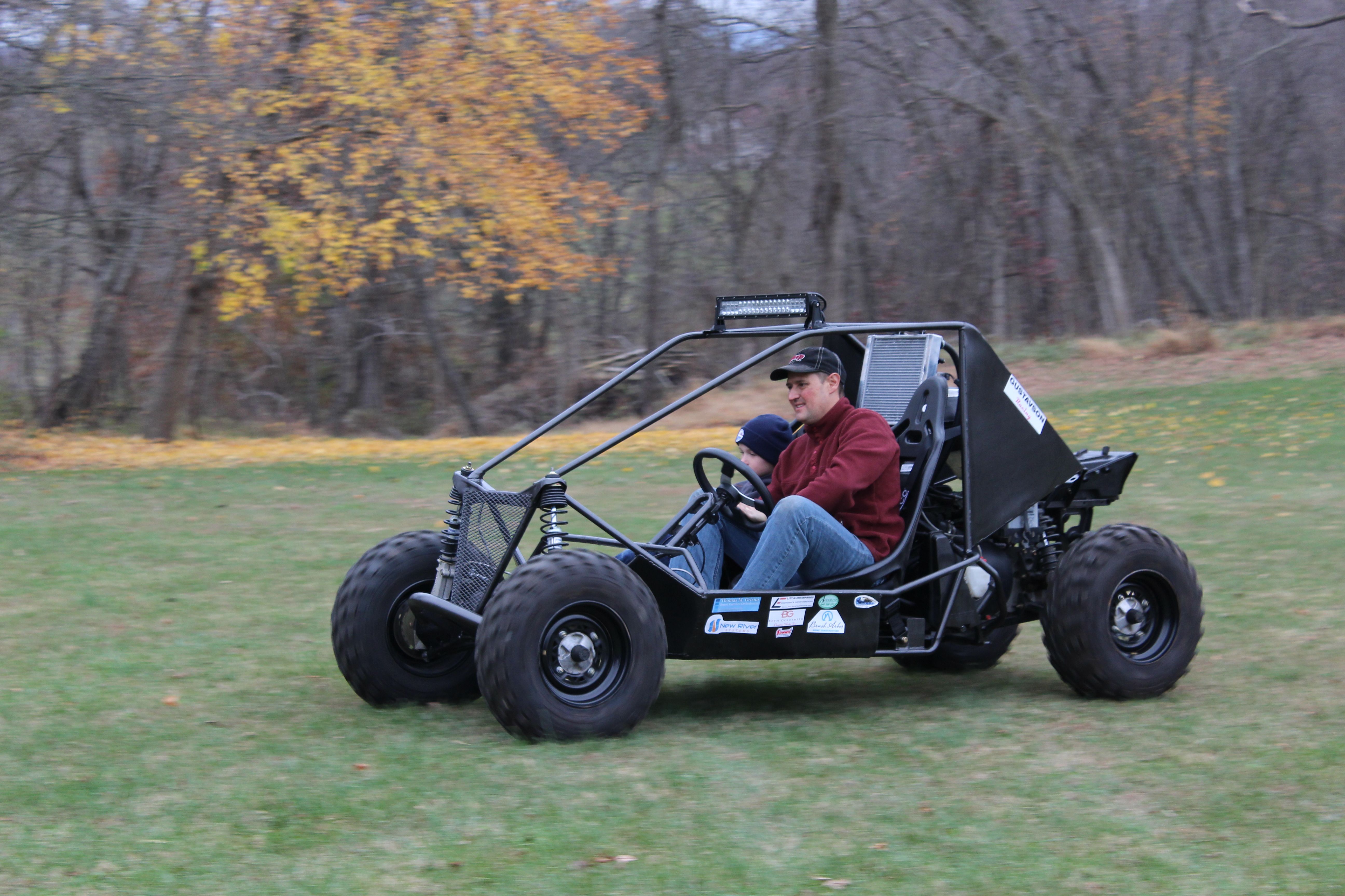 Hand Made Custom Monster Go Kart by Little Enterprises LLC