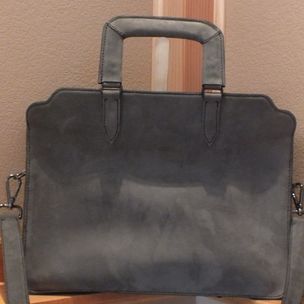 Gr Glover Blue Duck Creations Fort Peck Mt Custom Designed Briefcase Made With Horween Leather By