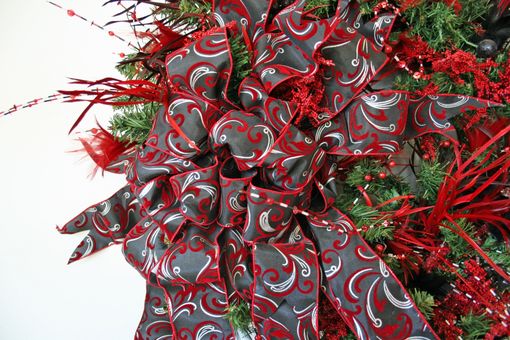 Custom Made Contemporary Christmas Wreath