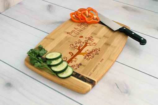 Custom Made Personalized Cutting Board, Engraved Cutting Board, Custom Wedding Gift – Cb-Bamm-Bensarahlondon