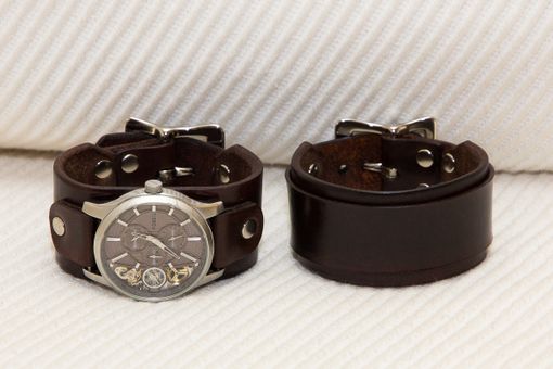 Custom Made Matching Set Cuff Bracelet And Watch Band