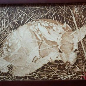 Buy Custom New Year, New Friend - Pyrography Wood Burning Wall Art, made to  order from Valarie Connell/ Drawing With Fire