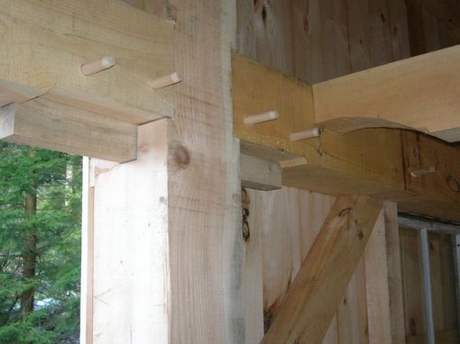 Custom Made Timber Frame Boat House
