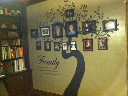 Custom Made Family Tree Large Wall Mural