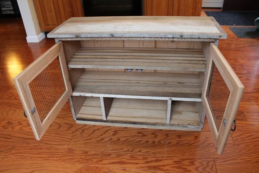 Custom Made Barn Wood Cabinet