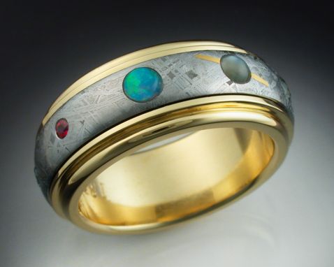 Buy a Hand Crafted The Nine Planets Ring, made to order from ...