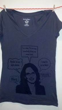 Custom Made 30 Rock Inspired Liz Lemon Quote Shirt, Made To Order , Any Size, Color, And Quotes