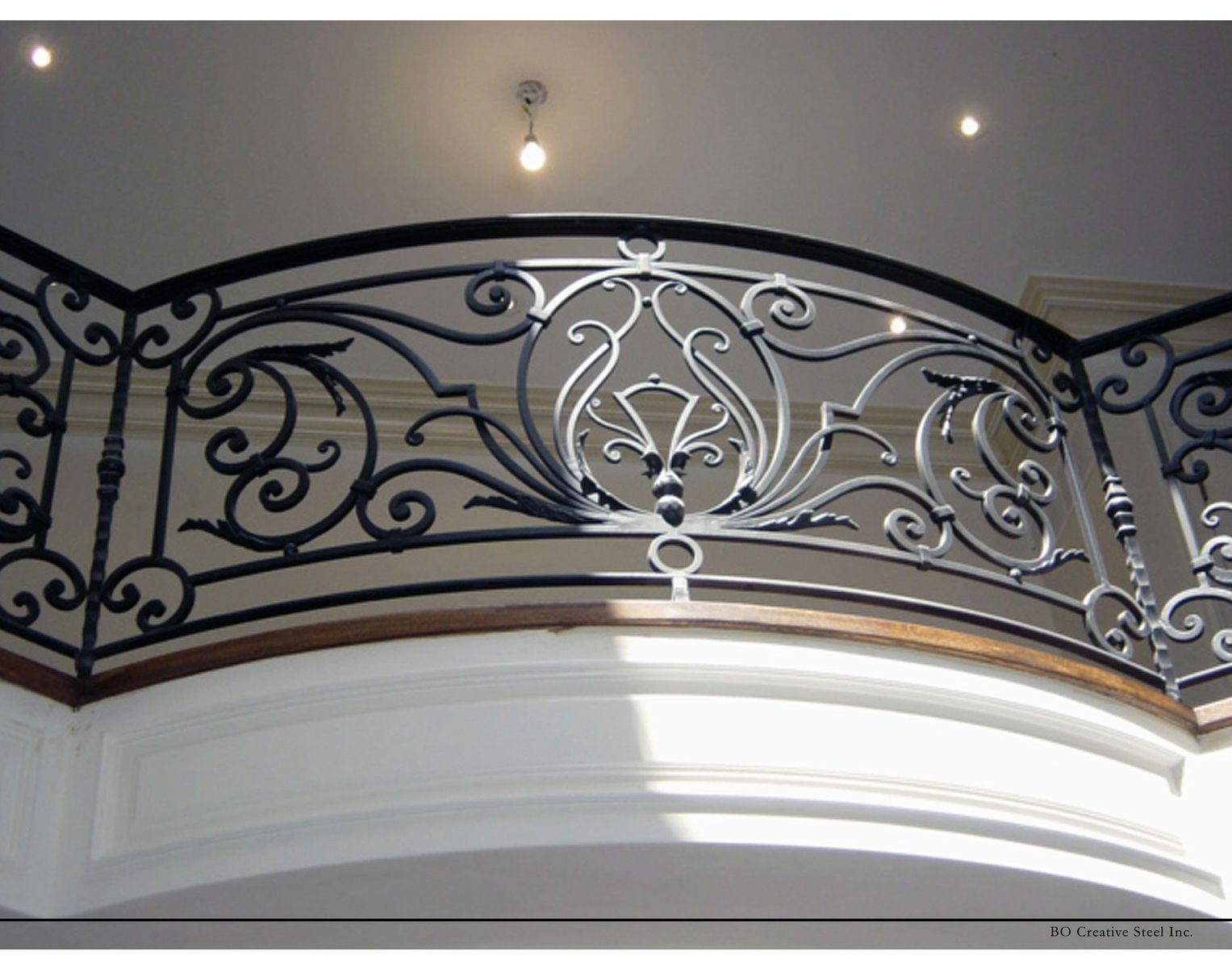 Custom Railings and Handrails  CustomMade.com interior decorating ideas, interior design modern, interior design images, and interior decor pics Rod Iron Stair Railing 1200 x 1527