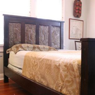 Alex Geriner Doorman Designs New Orleans La New Orleans Inspired Bed Made From Cypress Doors And Reclaimed Wood By
