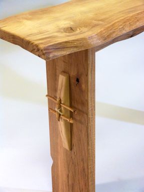 Custom Made Contemporary Rustic Entry Table