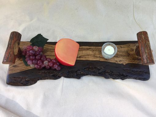 Custom Made Natural Edge Cheese Tray.