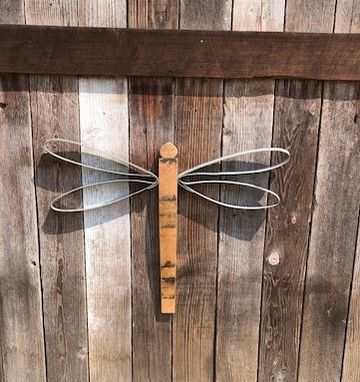 Custom Made Wine Barrel Dragonfly