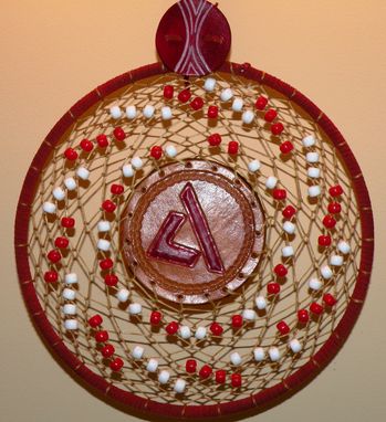 Custom Made American Diabetes Association Logo Dreamcatcher