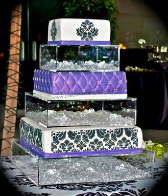 Custom Made Acrylic Cake Stand - Many Styles And Sizes Available - Hand Crafted Custom Built