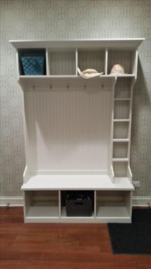 Custom Made Entryway/Mudroom Cabinet