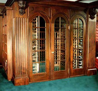 Custom Made Wine Cellar/Home Office