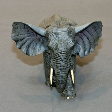 Custom Made Bronze Elephant