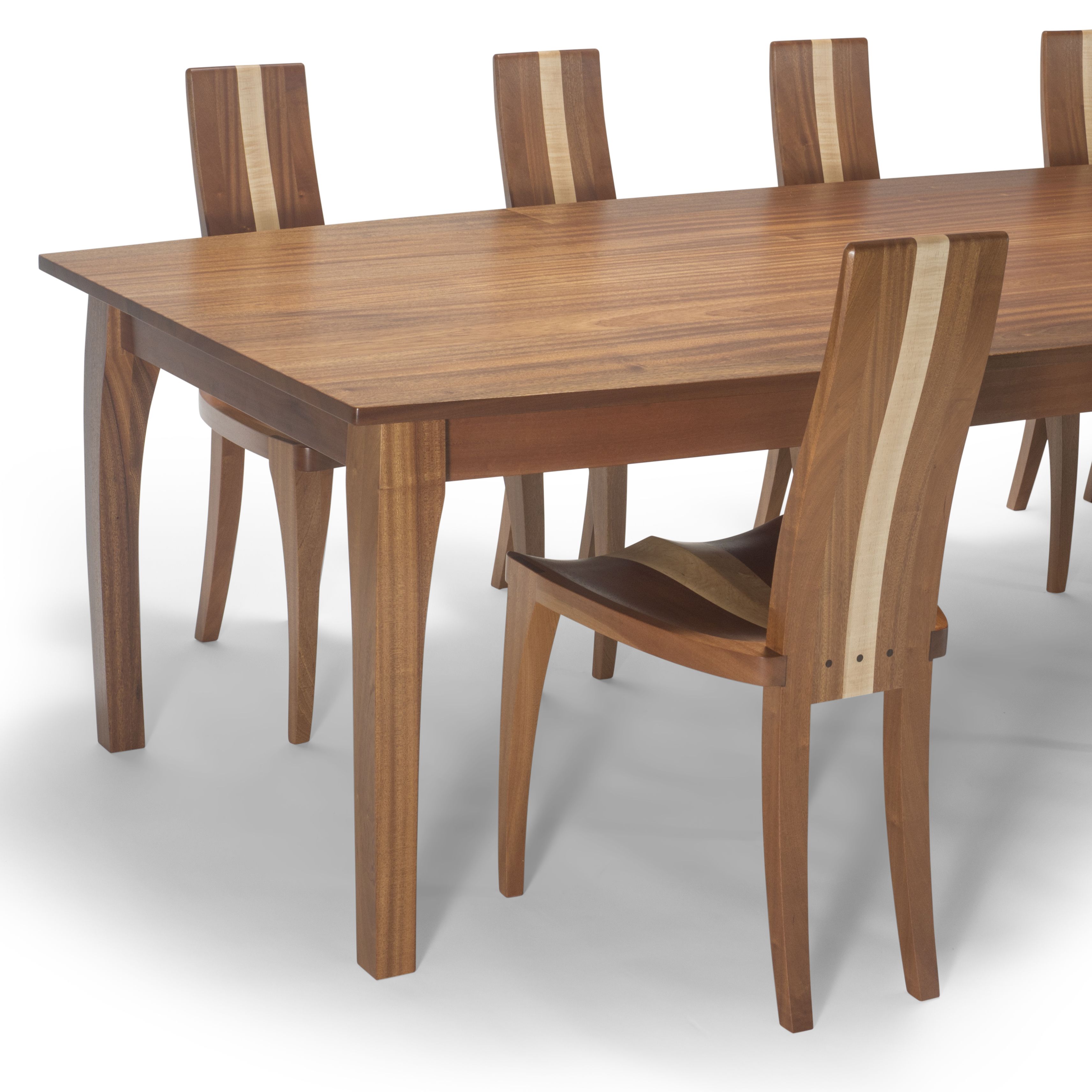 Hand Crafted Modern Dining Chairs Handmade In Choice Of Wood Available As Single Or Set Of