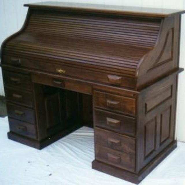 Custom Walnut Roll Top Desk Amish Style County Classic By Tom Kies Custom Walnut Roll Top Desk Amish Style County Classic By Tom Kies Woodworks Custommade Com