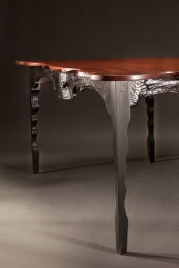 Custom Made Leopard Dining Table