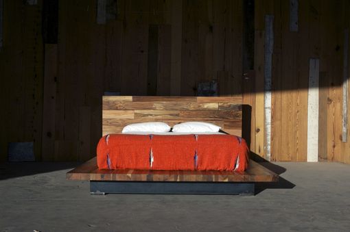 Custom Made Custom Reclaimed Wood Platform Bed