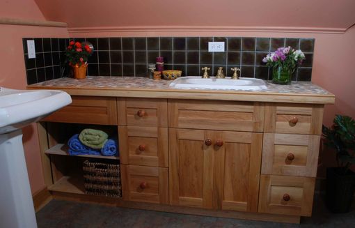 Custom Made Shaker Style Bathroom Vanity